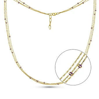 Золоте кольє Francelli (арт. 352421жф)