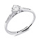 Серебряное кольцо с фианитамы (арт. 7501/8063) – изображение 1