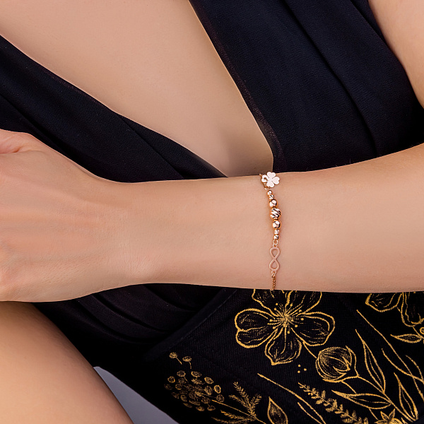 Браслет из красного золота (арт. 326576) – изображение 2