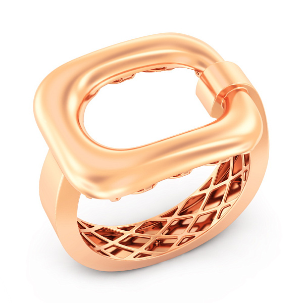 Кольцо из красного золота (арт. 141331) – изображение 1