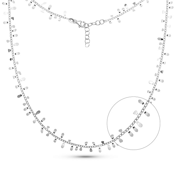 Колье из белого золота (арт. 352536б) – изображение 1