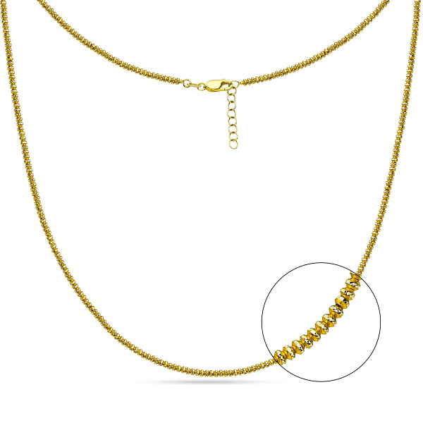 Колье Francelli из желтого золота (арт. 351980ж) – изображение 1