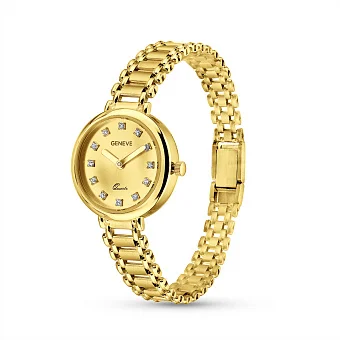 Жіночий класичний годинник з золота (арт. 260285жж)