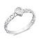 Серебряное кольцо с фианитом (арт. 7501/6488) – изображение 1