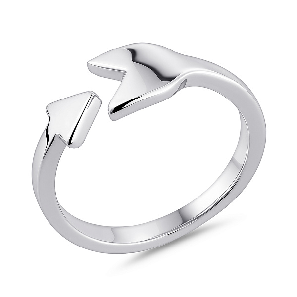 Серебряное кольцо Стрела без камней (арт. 7501/8276) – изображение 1