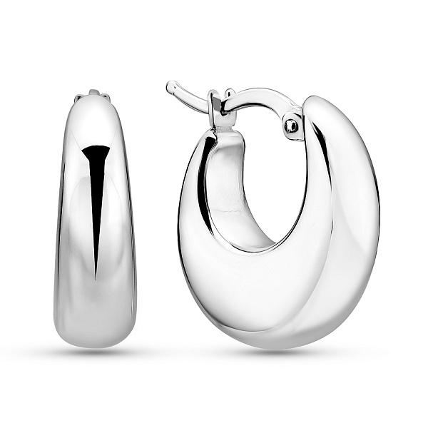 Серьги из белого золота Francelli (арт. е1091763/15б) – изображение 1