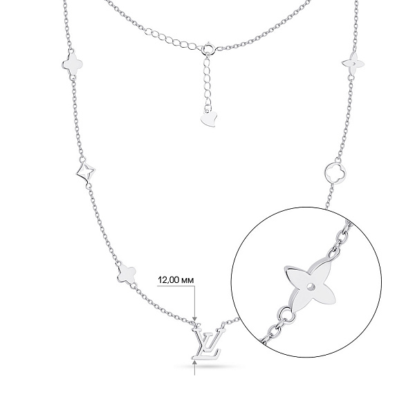 Колье из серебра (арт. 7507/1338) – изображение 2