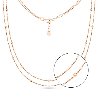 Фото Кольє з червоного золота (арт. 360179)