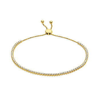 Золотой браслет Francelli с фианитами (арт. 3261148ж)