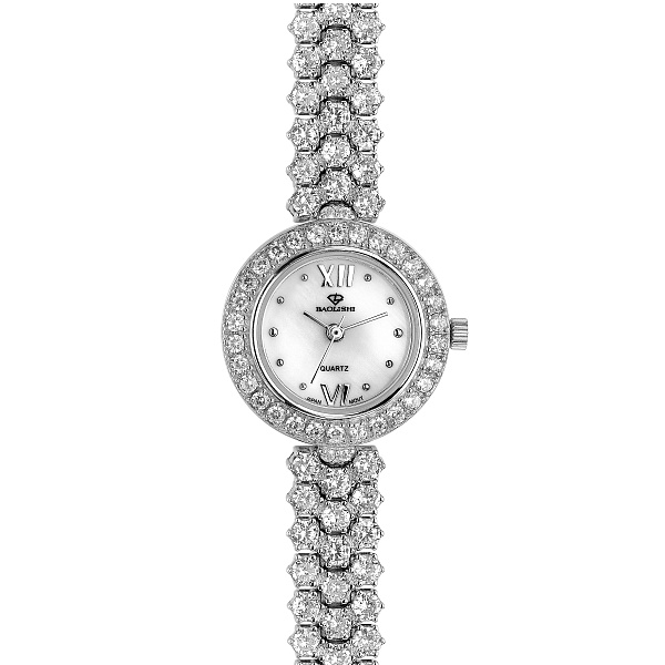 Срібний годинник з фіанітами (арт. 7526/318п) – зображення 2