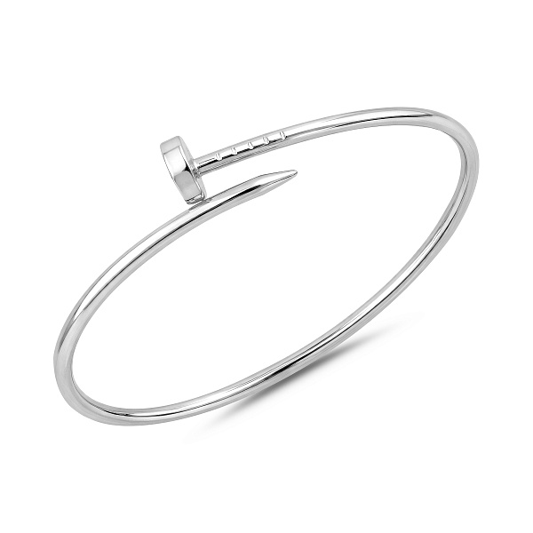 Золотой жесткий браслет Гвоздь (арт. 3261416б) – изображение 1