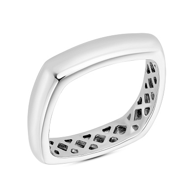 Серебряное кольцо Trendy Style в форме квадрата (арт. 7501/4847)