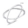 Серебряное кольцо с дорожкой из фианитов (арт. 7501/8545) – изображение 2