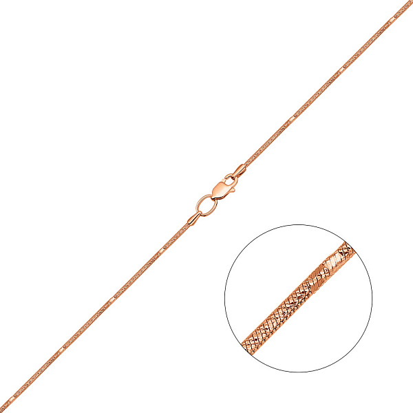 Цепочка золотая плетения Снейк (арт. 3020106) – изображение 1