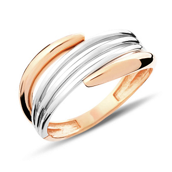 Фото Золота каблучка без каменів (арт. 140641)