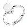 Серебряное кольцо с одним опалом (арт. 7501/8518Поб) – изображение 1