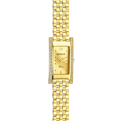 Кварцевые женские часы из желтого золота (арт. 260215ж)