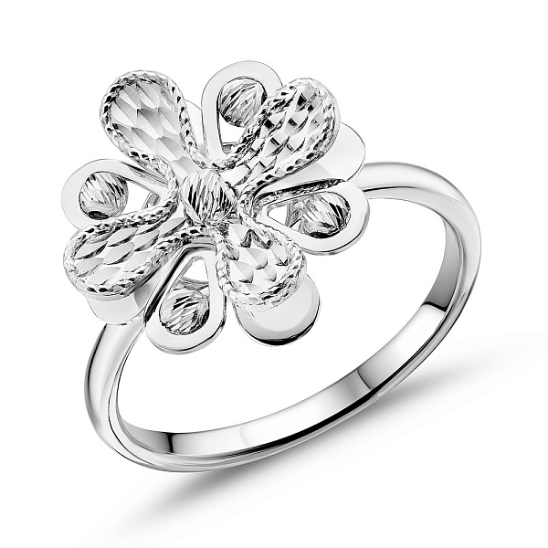 Каблучка з білого золота Francelli (арт. 156216б) – зображення 1