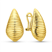 Серьги из желтого золота Francelli (арт. 1091867ж)