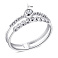 Кольцо из серебра с фианитами (арт. 7501/5907) – изображение 2