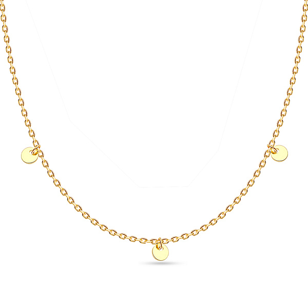 Кольє з жовтого золота "Монети" (арт. 351558/3ж) – зображення 1