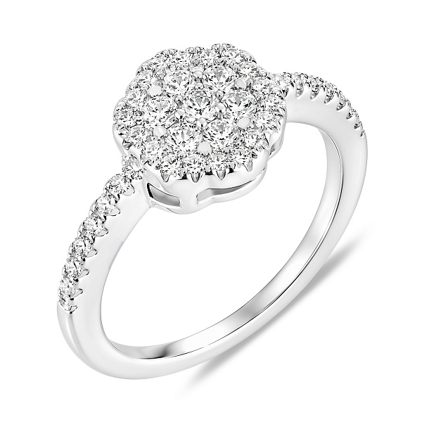 Серебряное кольцо с фианитами (арт. 7501/8868) – изображение 1