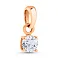 Золотой подвес с фианитом (арт. 3103872101) – изображение 1