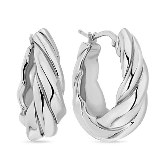 Сережки з білого золота Francelli (арт. е108246/20б)