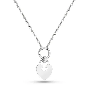 Золоте кольє Серце (арт. 352674б)