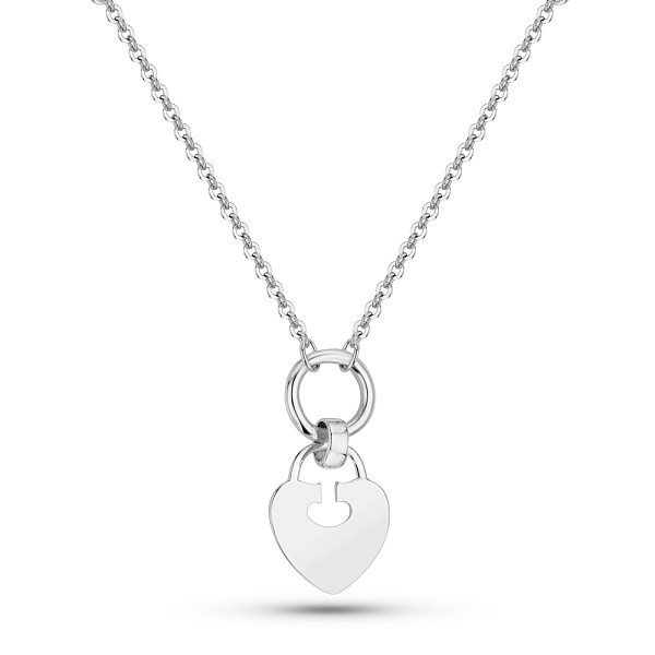 Золоте кольє Серце (арт. 352674б) – зображення 1