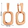 Серьги из красного золота (арт. 111331) – изображение 5