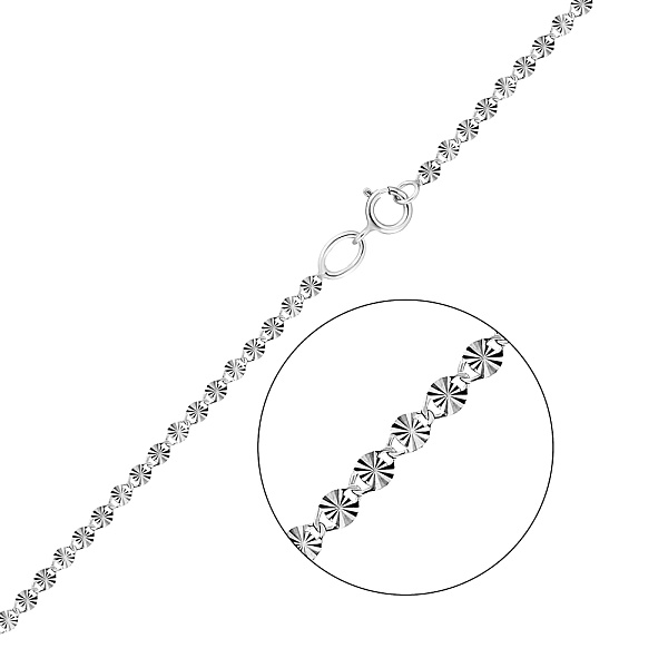 Золотий ланцюжок з декоративним плетінням (арт. ц3015901б) – зображення 1