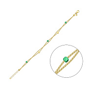 Золотой браслет Francelli (арт. 326735жз)