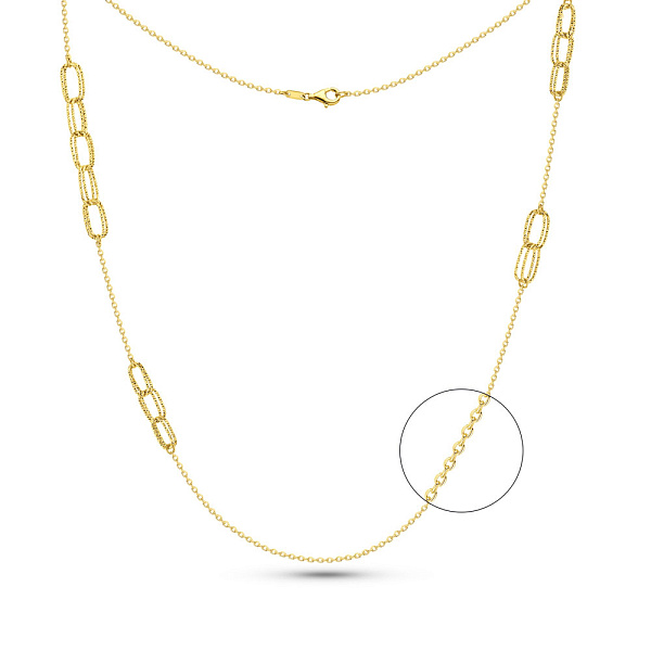 Золотое колье Francelli (арт. 352665ж) – изображение 1