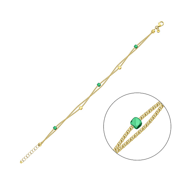 Золотой браслет Francelli (арт. 326735жз) – изображение 1