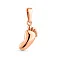 Золотая подвеска Ножка младенца (арт. 440360) – изображение 1