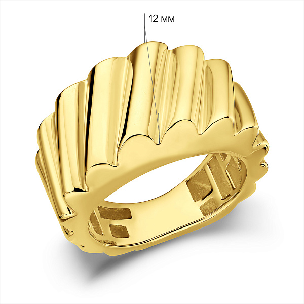 Золота каблучка Francelli (арт. е156648ж) – зображення 5