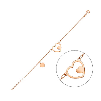 Фото Браслет из красного золота (арт. 326471)