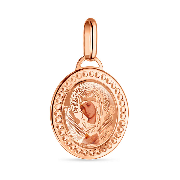 Золотая ладана Божья Матерь Семистрельная (арт. 421273С) – изображение 1