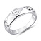 Серебряное кольцо с фианитами (арт. 7501/8496) – изображение 1