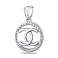 Серебряный подвес с фианитами (арт. 7503/3813) – изображение 1
