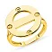 Золота каблучка без каміння (арт. 155177ж) – зображення 1