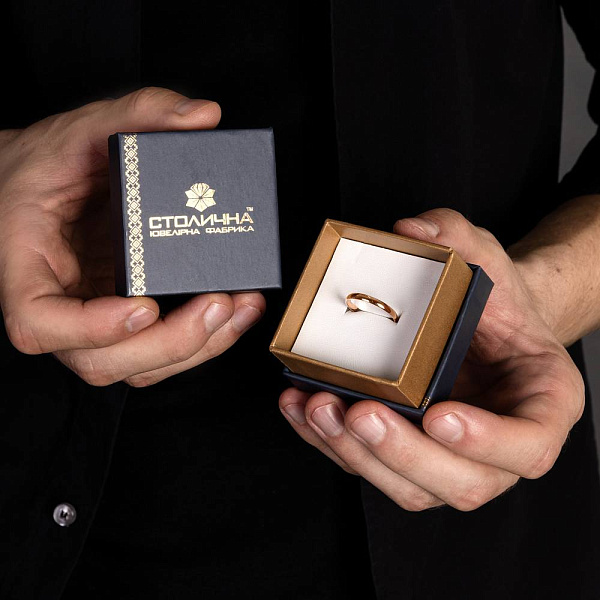 Обручка золота (арт. 239036) – зображення 2