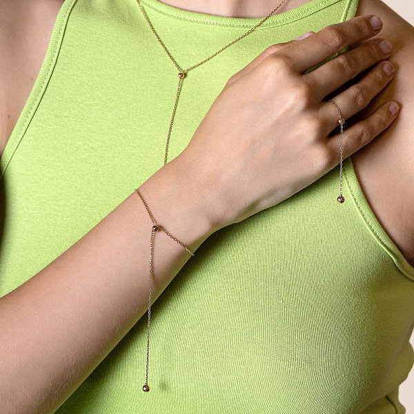 Браслет Fly из красного золота (арт. 326210) – изображение 2