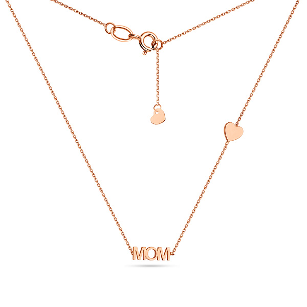 Колье из красного золота Mom (арт. 361262) – изображение 2