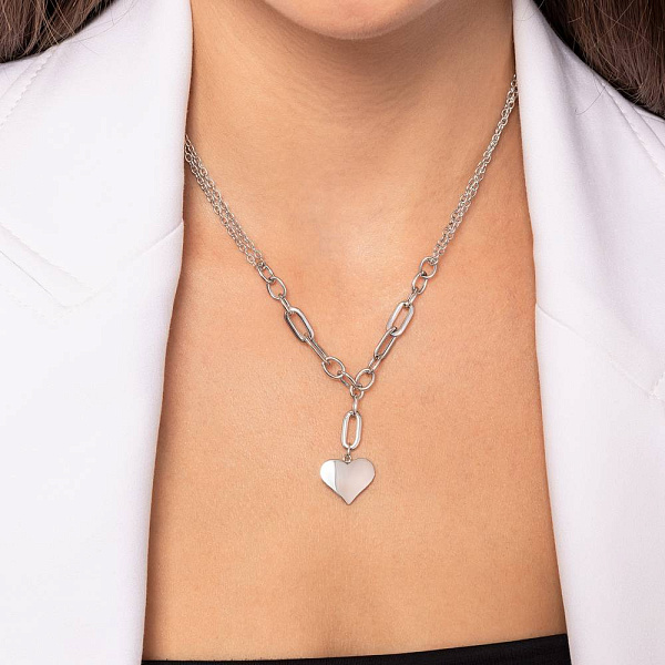 Колье из белого золота (арт. 352837б) – изображение 3