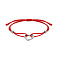 Серебряный браслет на шелковой нити (арт. 7309/4163к) – изображение 1
