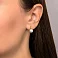 Золотые серьги с жемчугом (арт. 110628) – изображение 2