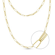 Фото Золотое колье Francelli (арт. 352575ж)