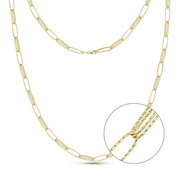 Золотое колье Francelli (арт. 352575ж) – изображение 1